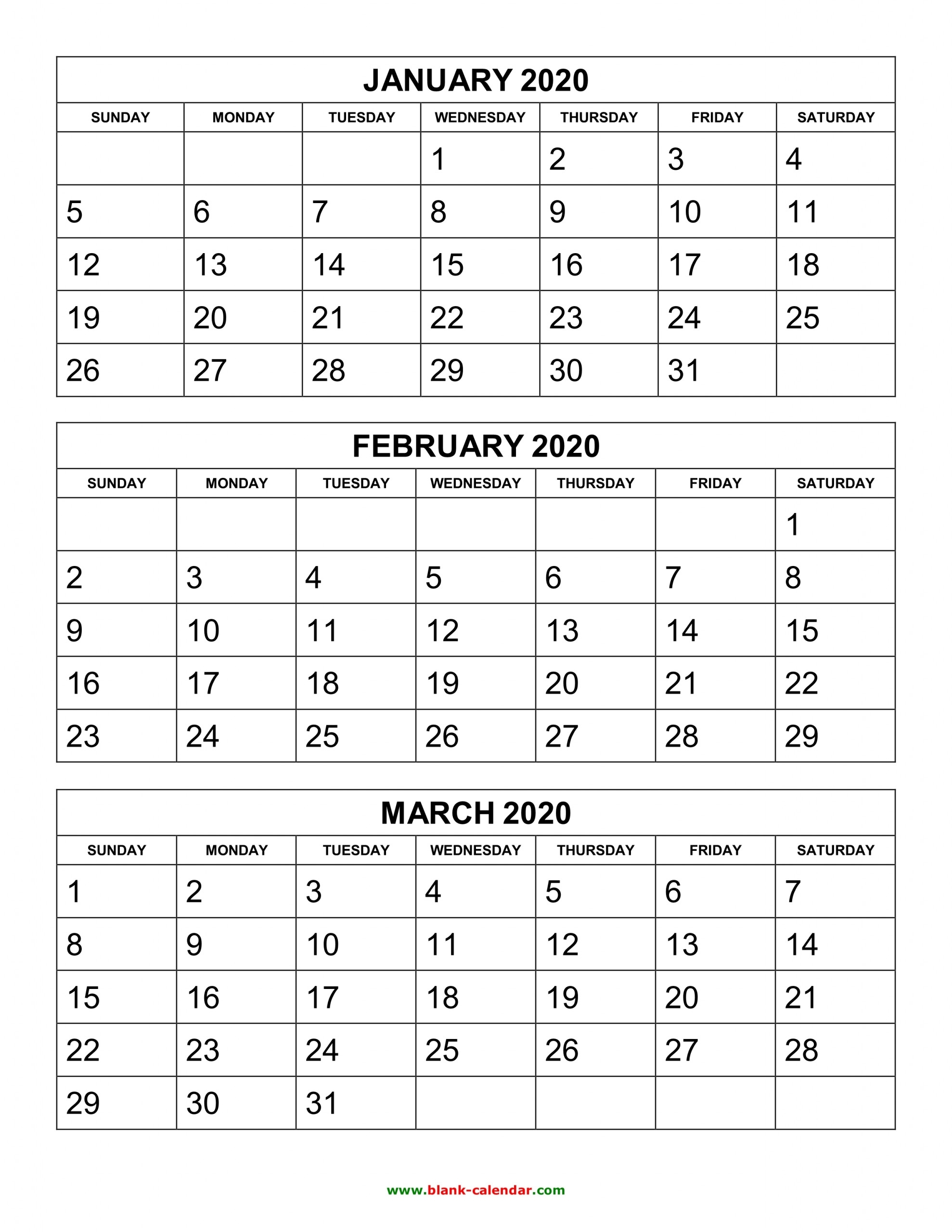 3 month calendar april free printable 10