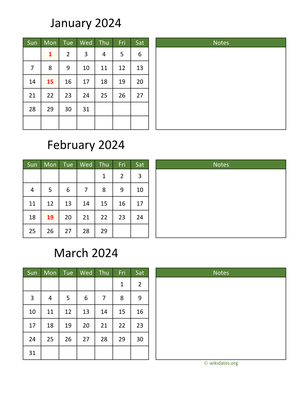 3 month calendar april free printable 19