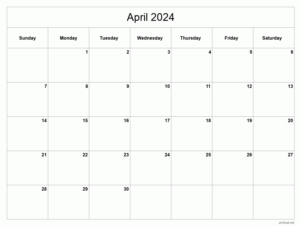 3 month calendar april free printable 64