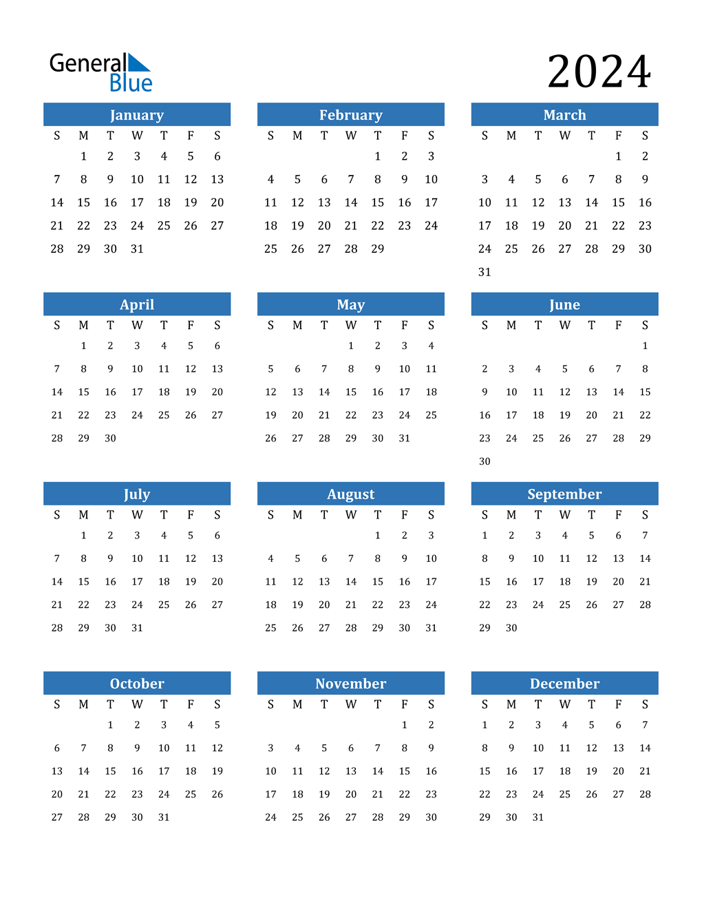 large printable numbers for calendar 2024 11