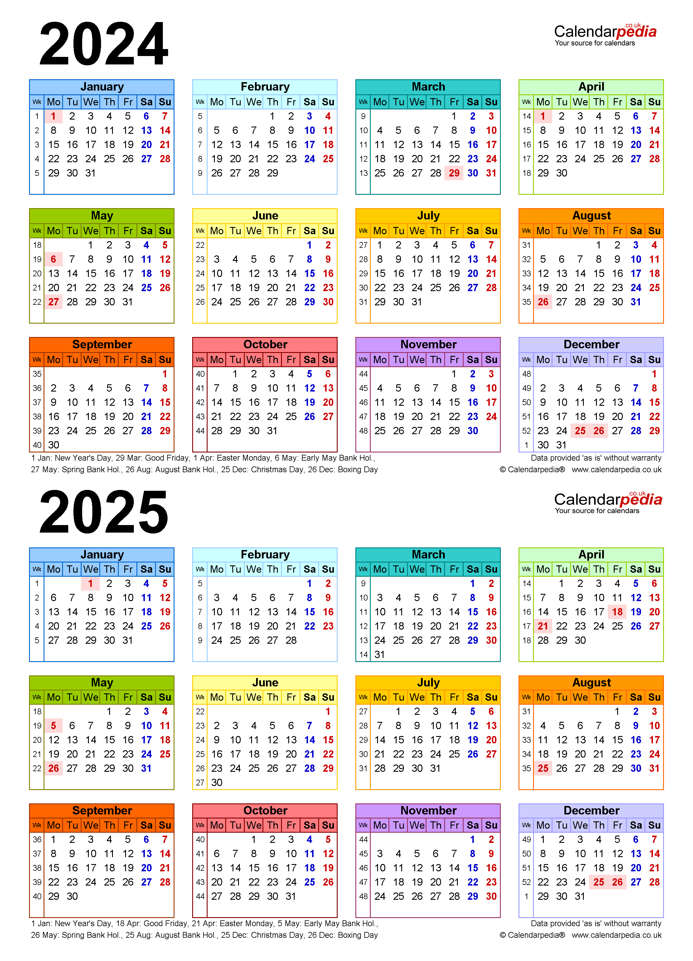 multiple year printable calendar 2024 41