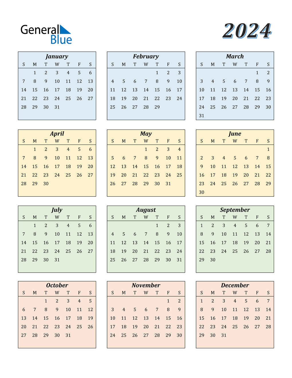 multiple year printable calendar 2024 61