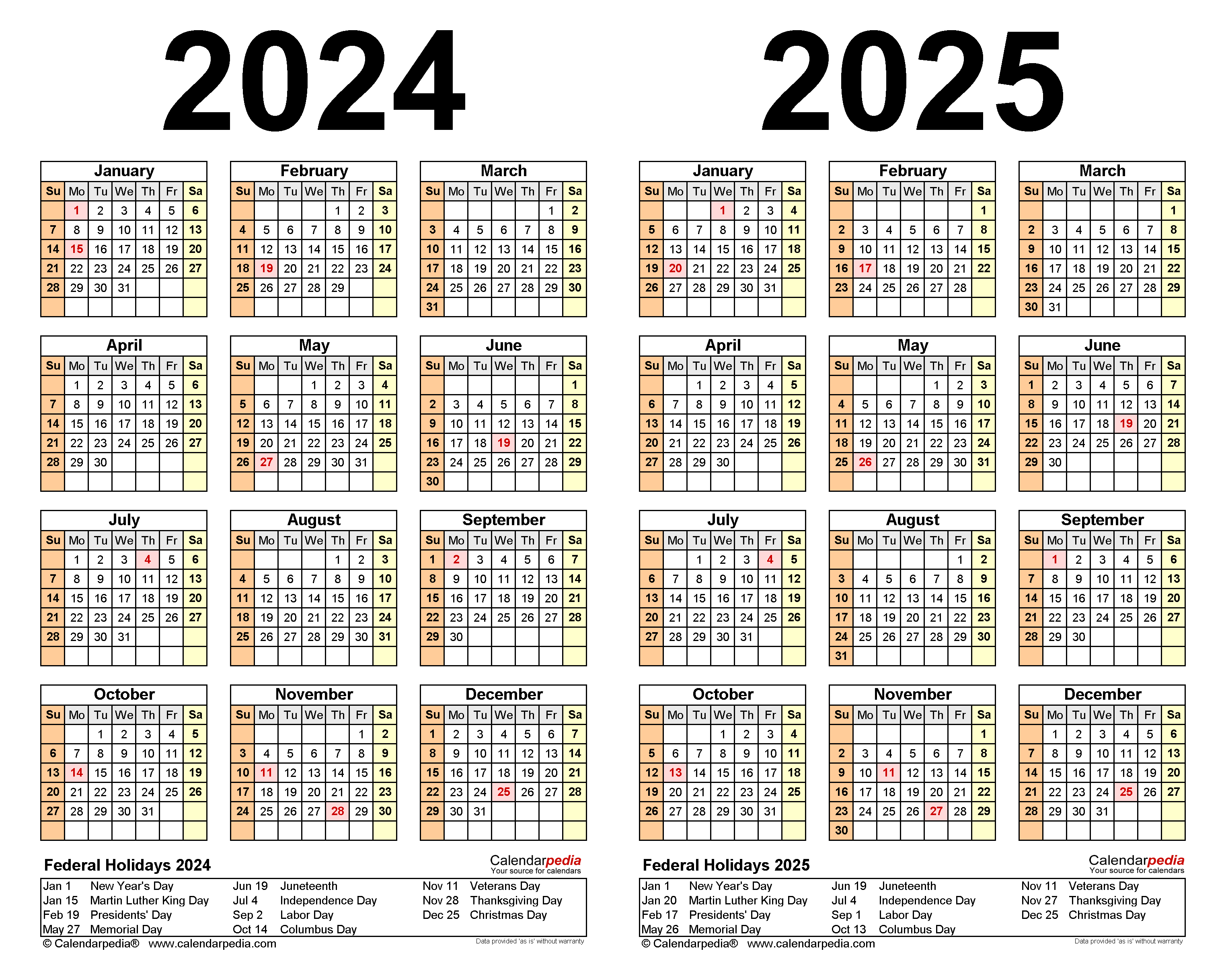 multiple year printable calendar 2024 62