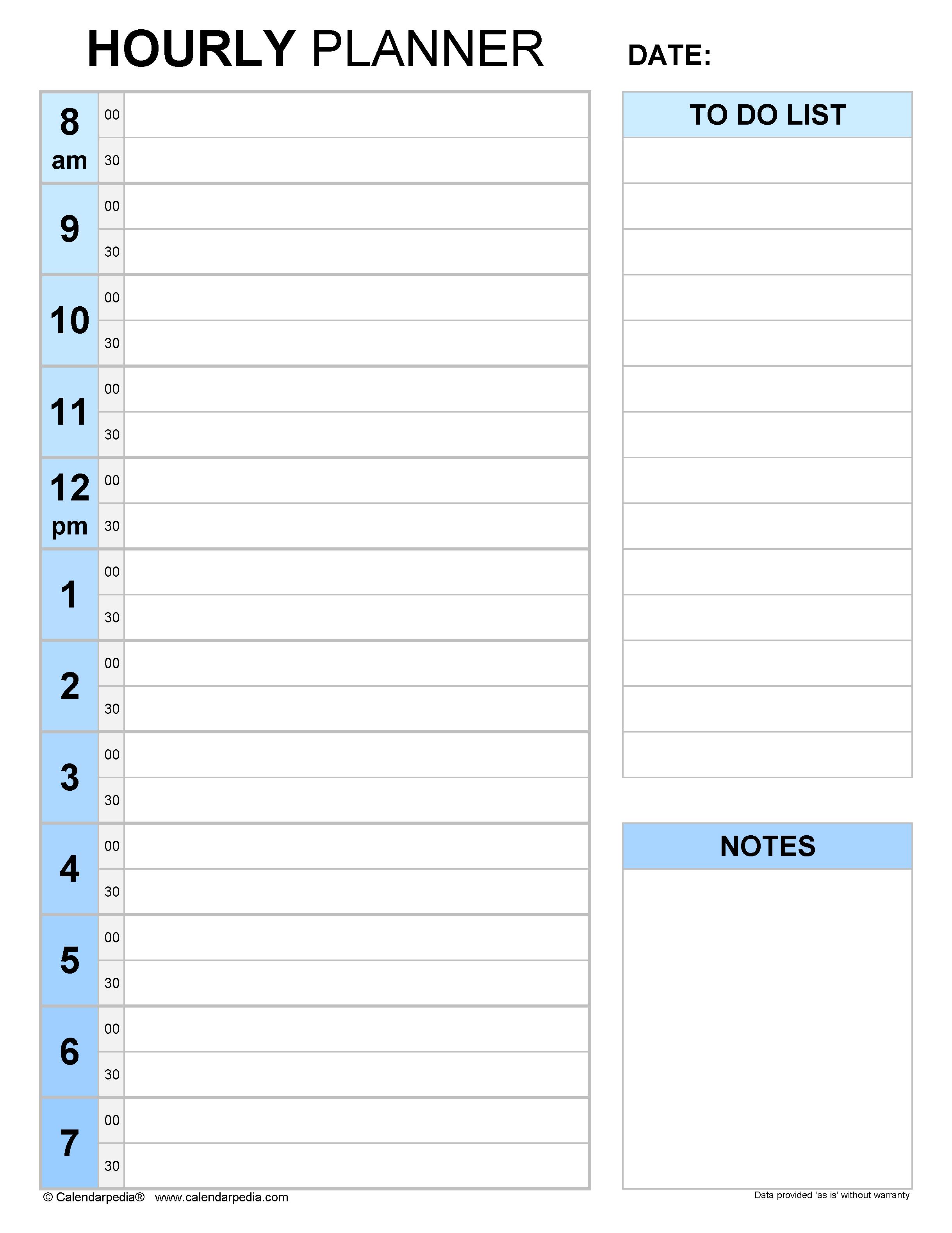 printable daily hourly calendars 4