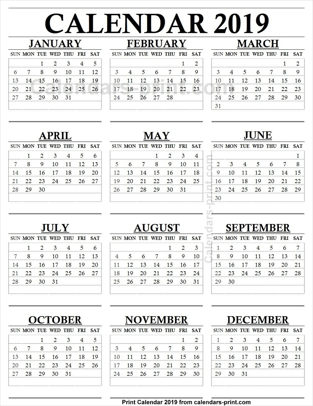 12 month calendar editable templates 19