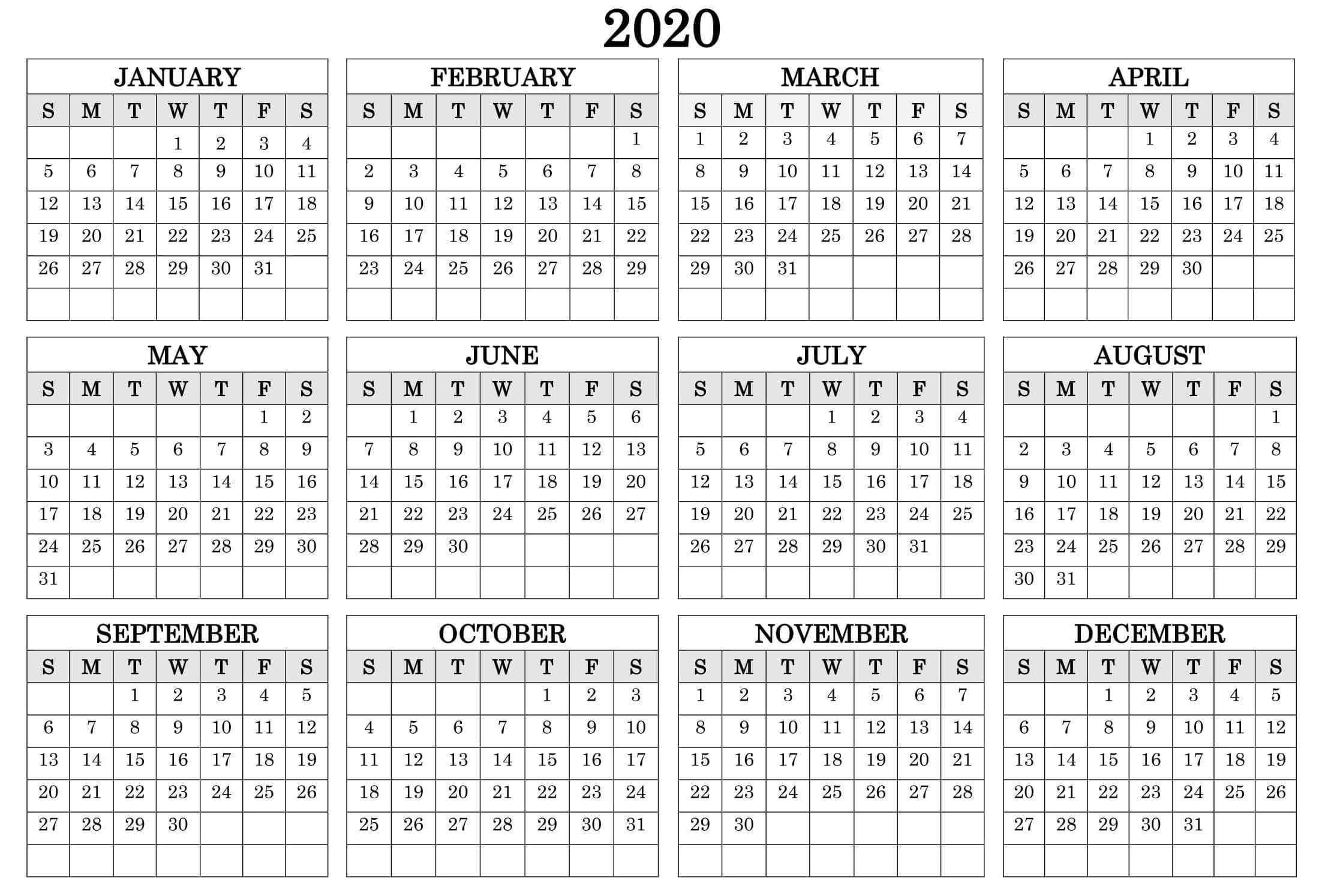 12 month calendar editable templates 26