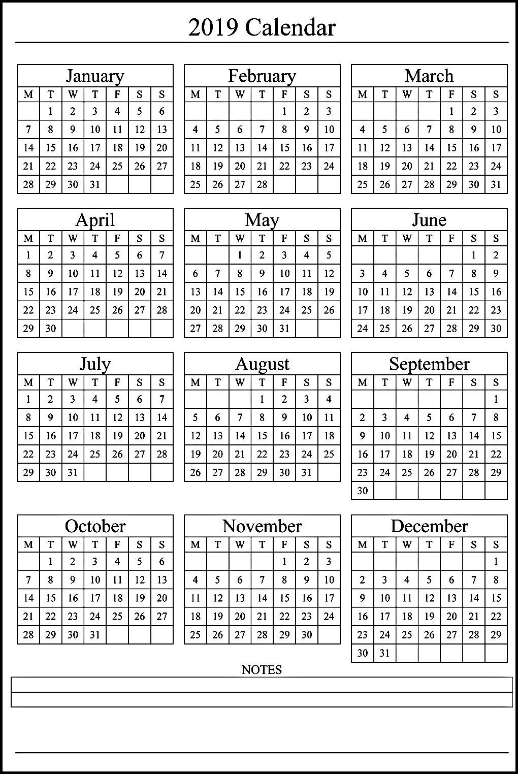 12 month calendar editable templates 27