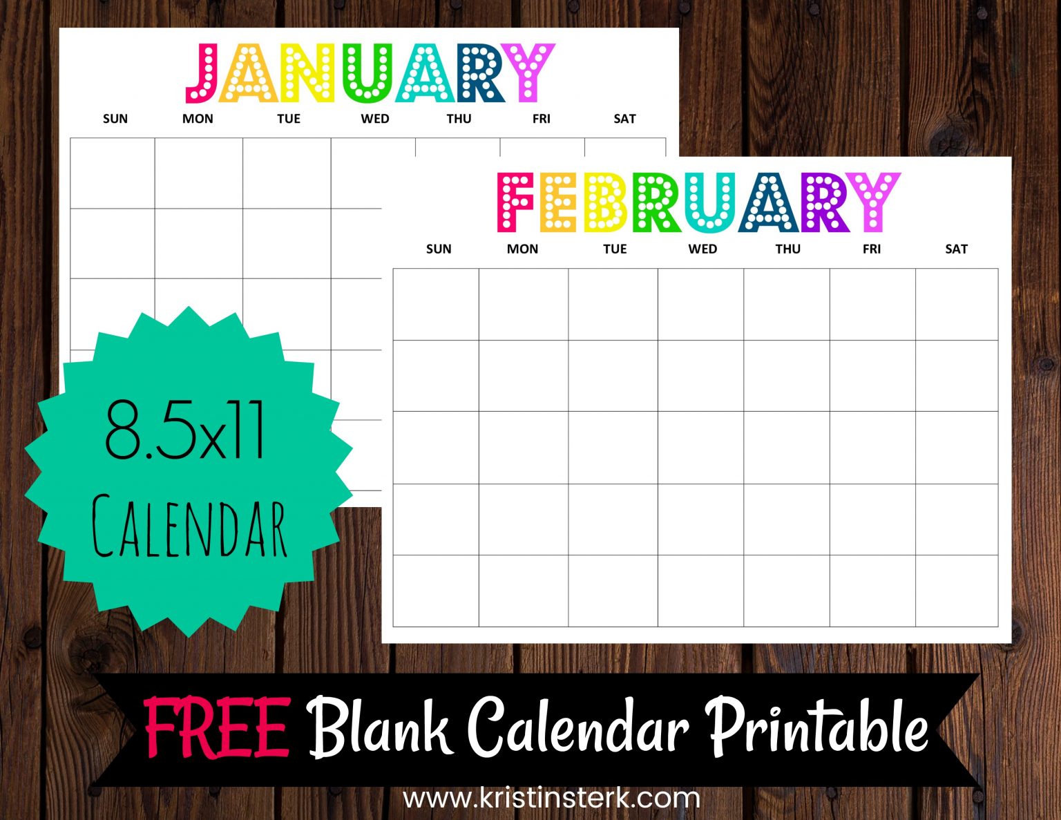 12 month calendar editable templates 5