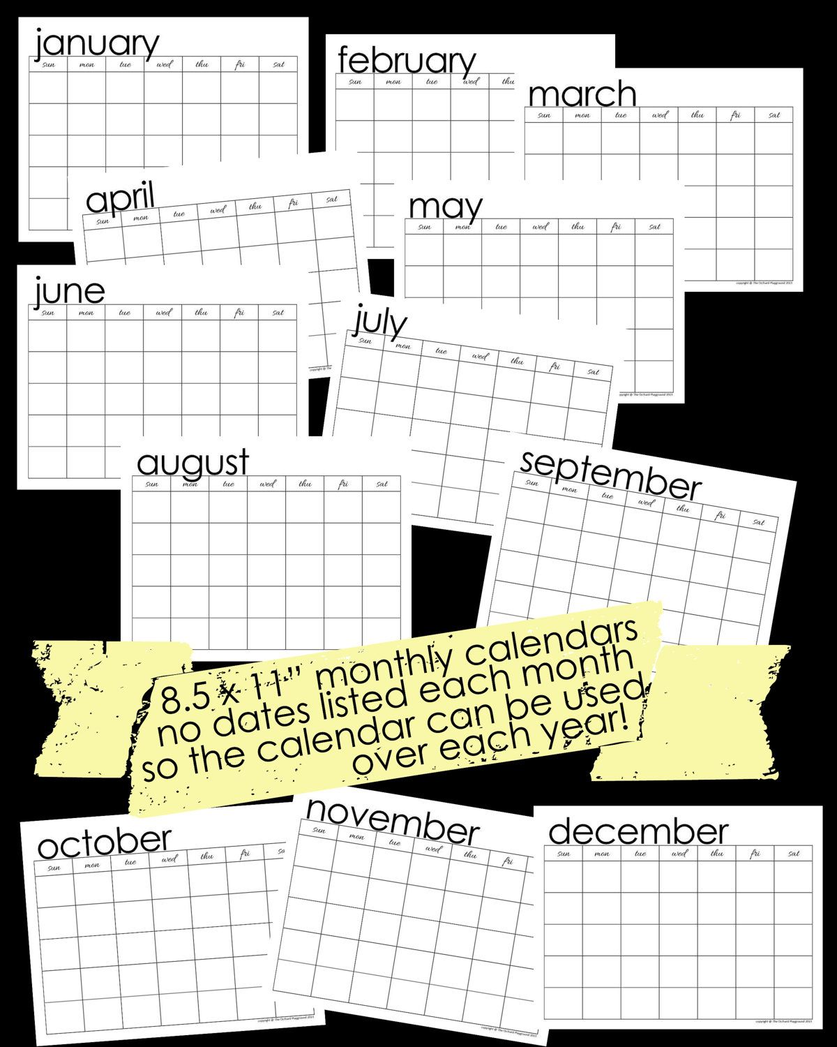 12 month calendar editable templates 61
