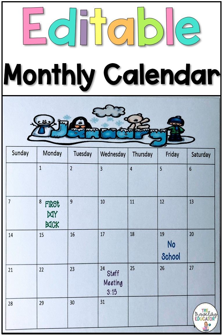 12 month calendar editable templates 74