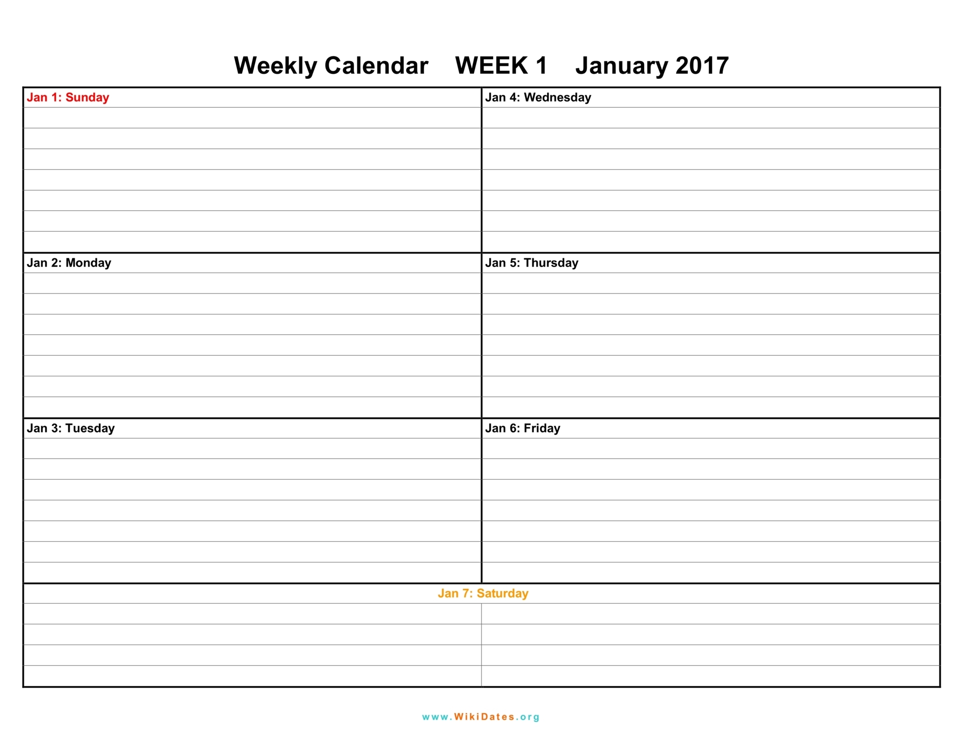 2 week calendar free printable 27