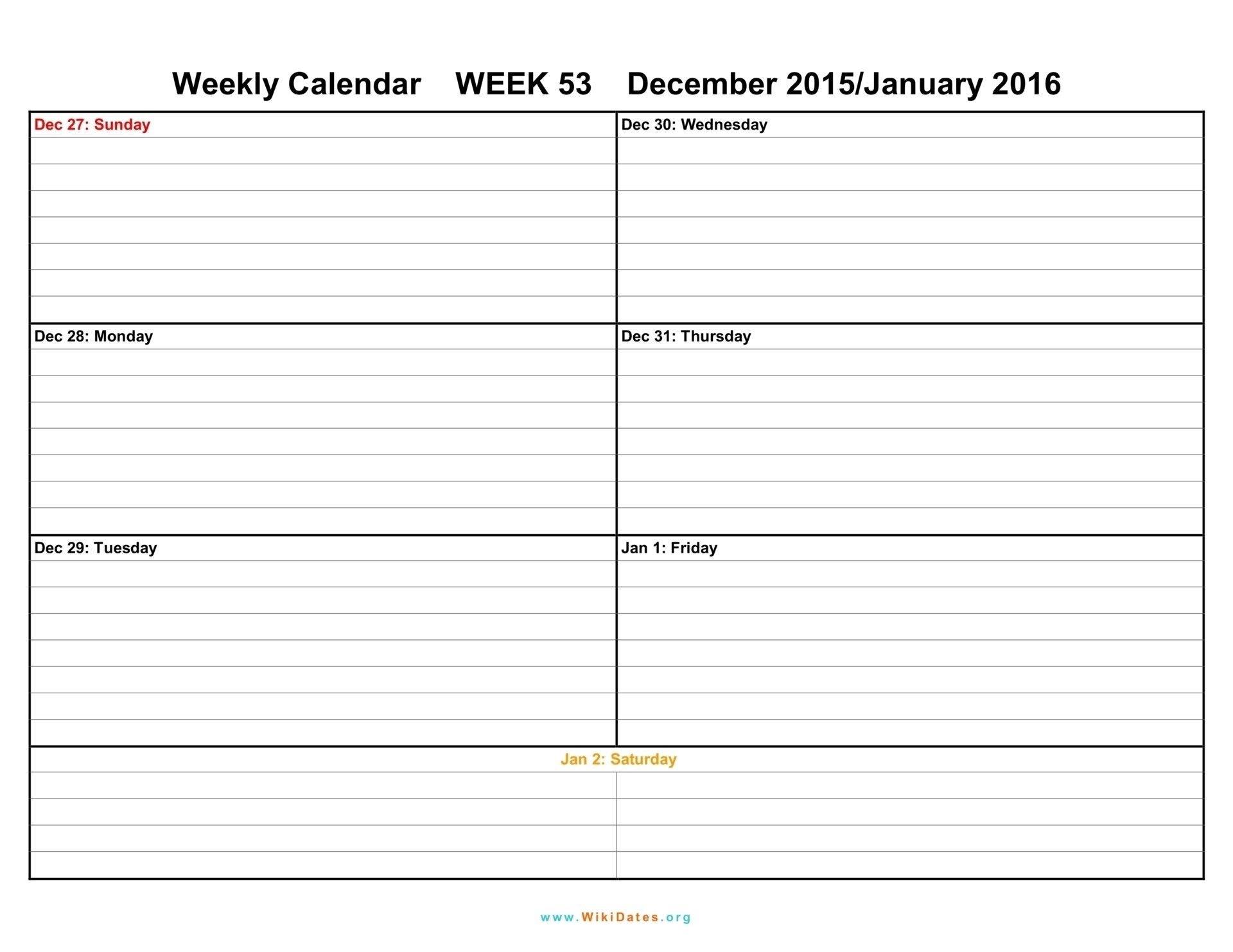 2 week calendar free printable 28