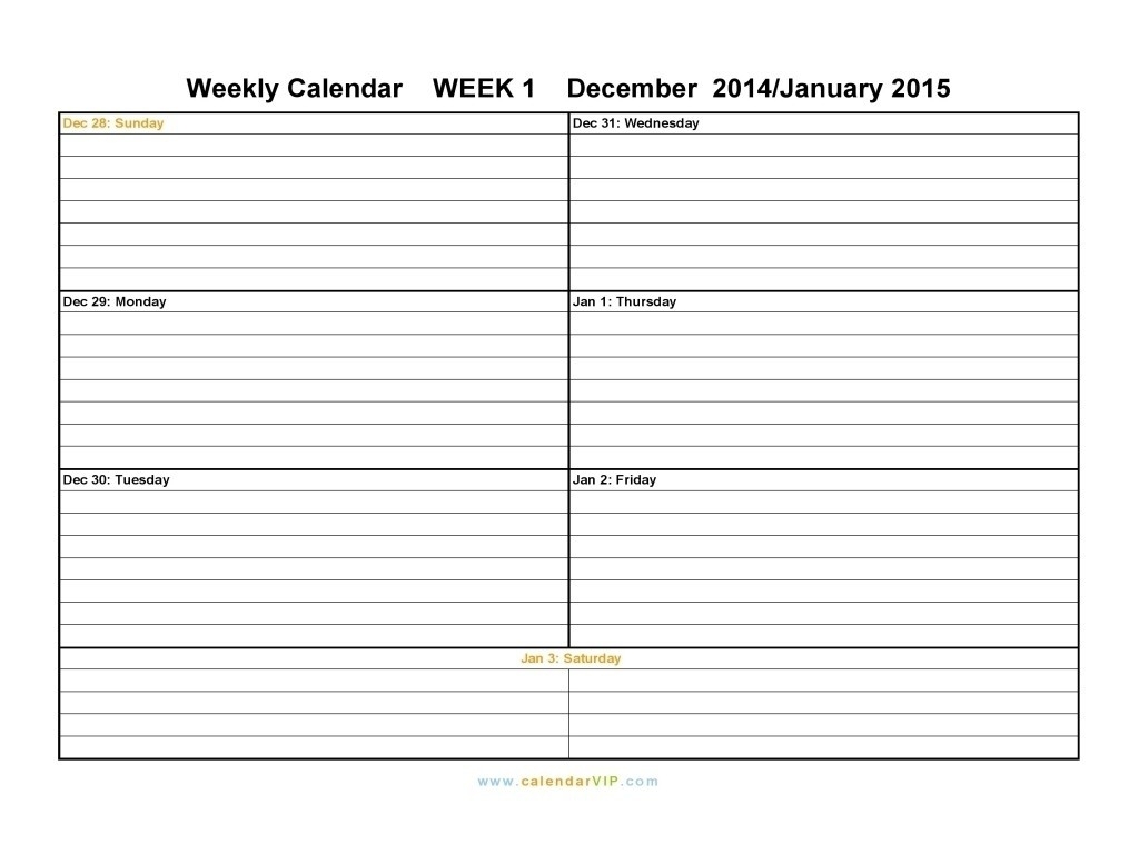 2 week calendar free printable 59