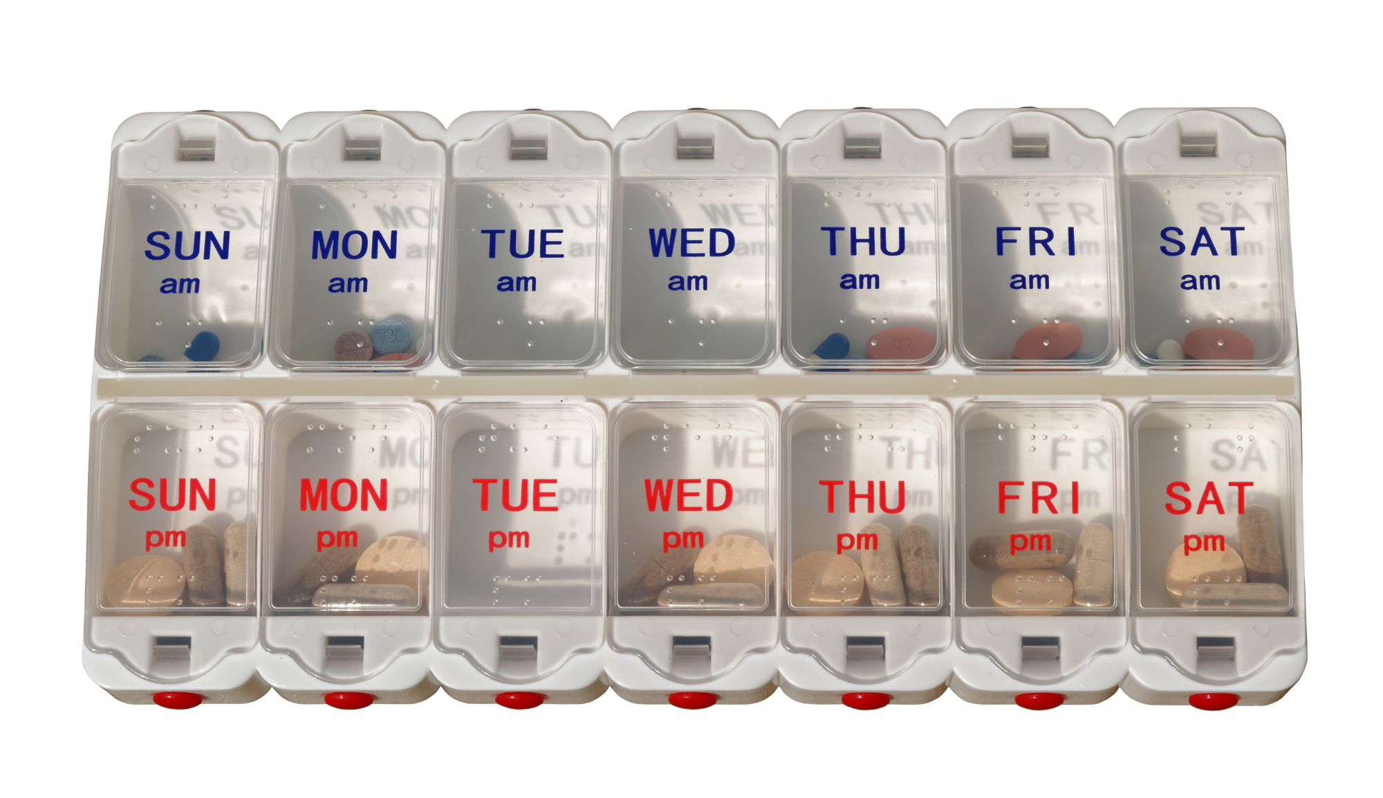 28 day calendar for multi dose medications 25