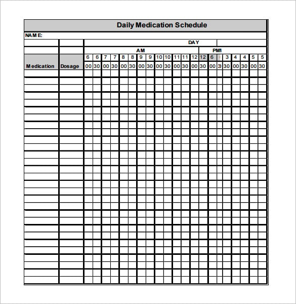 28 day calendar for multi dose medications 77