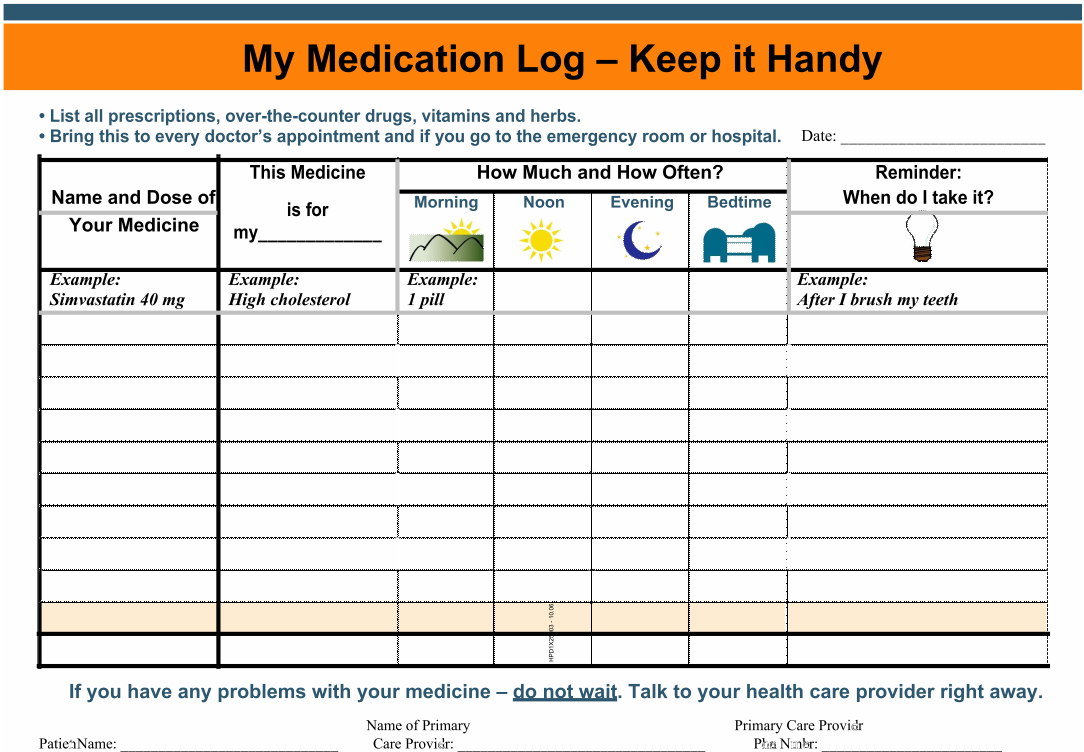 28 day calendar for multi dose medications 82