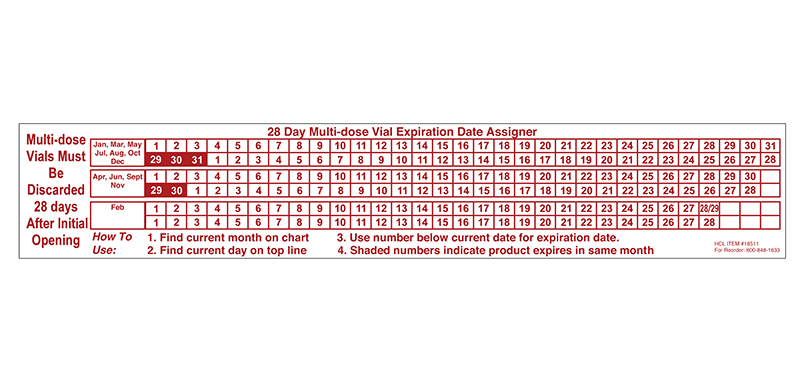 28 day medication calender 25