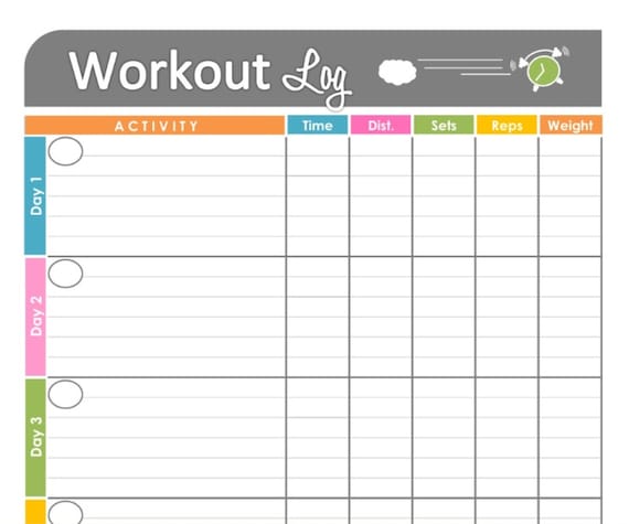 30 day free fillable blank template workout 43
