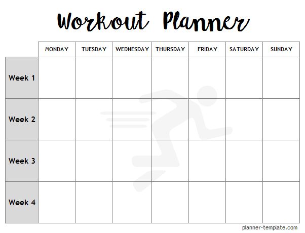 30 day free fillable blank template workout 53
