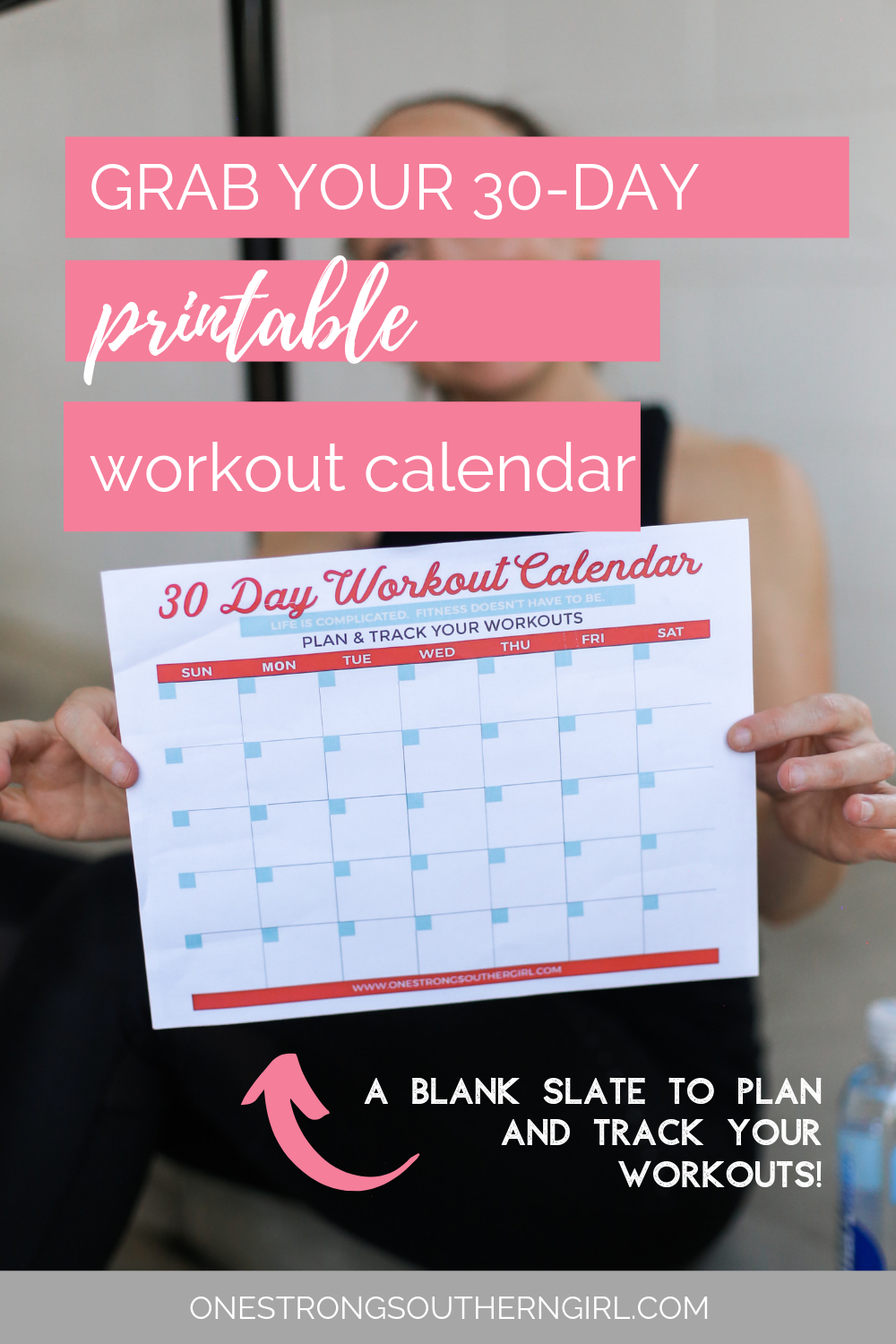 30 day free fillable blank template workout 6