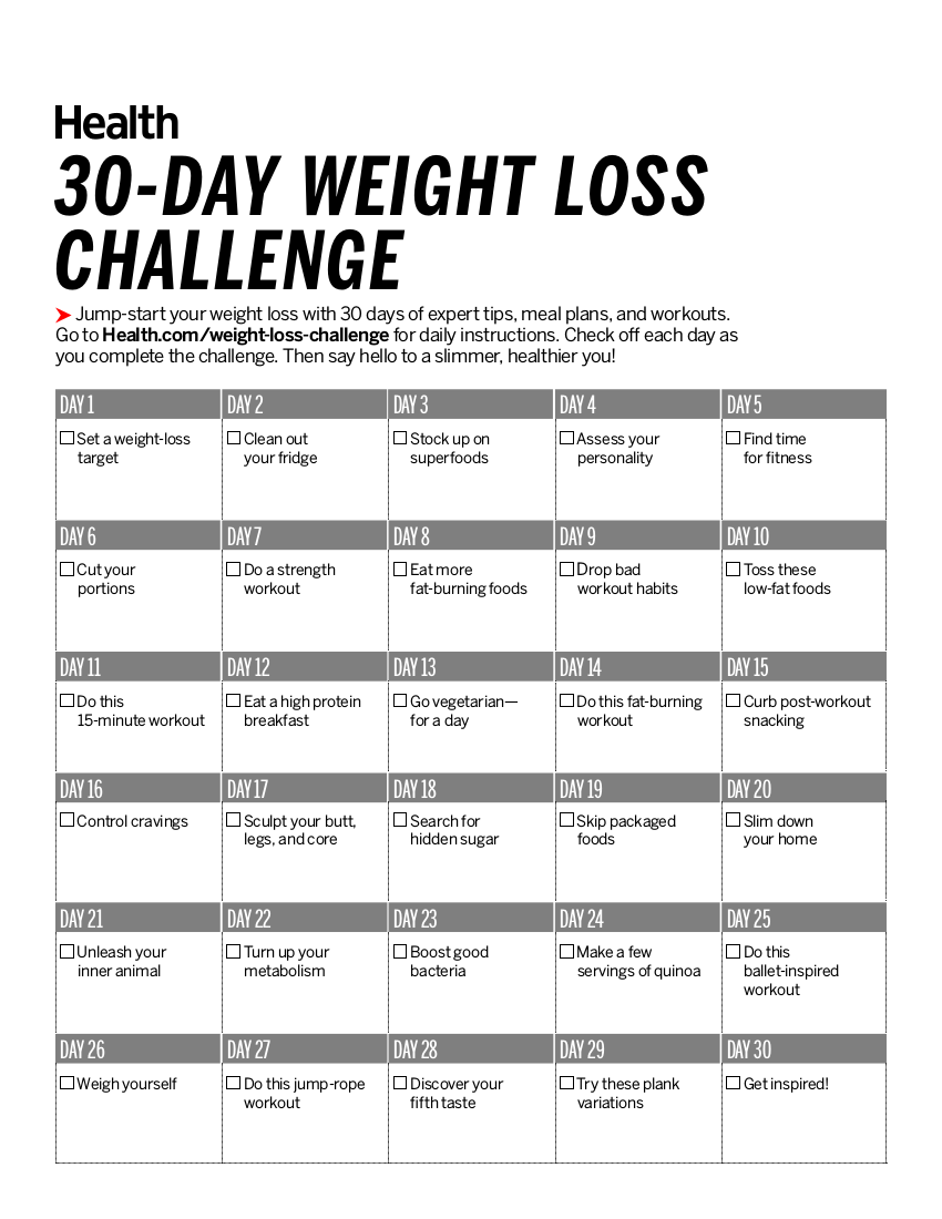 30 day printable workout schedule 43