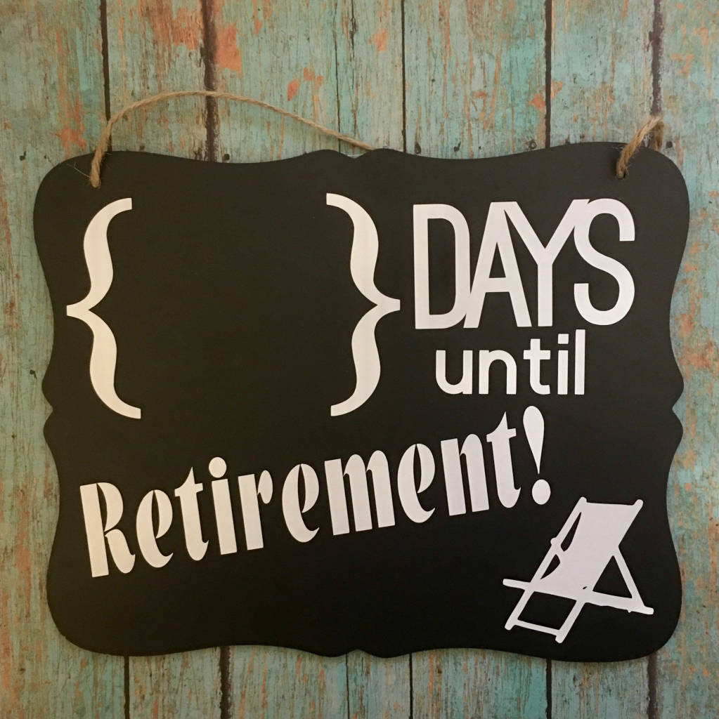30 day retirement countdown coloring calendar 15