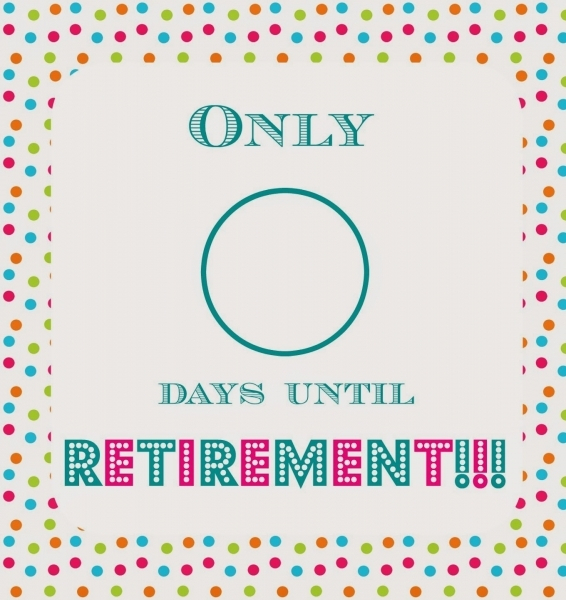 30 day retirement countdown coloring calendar 47