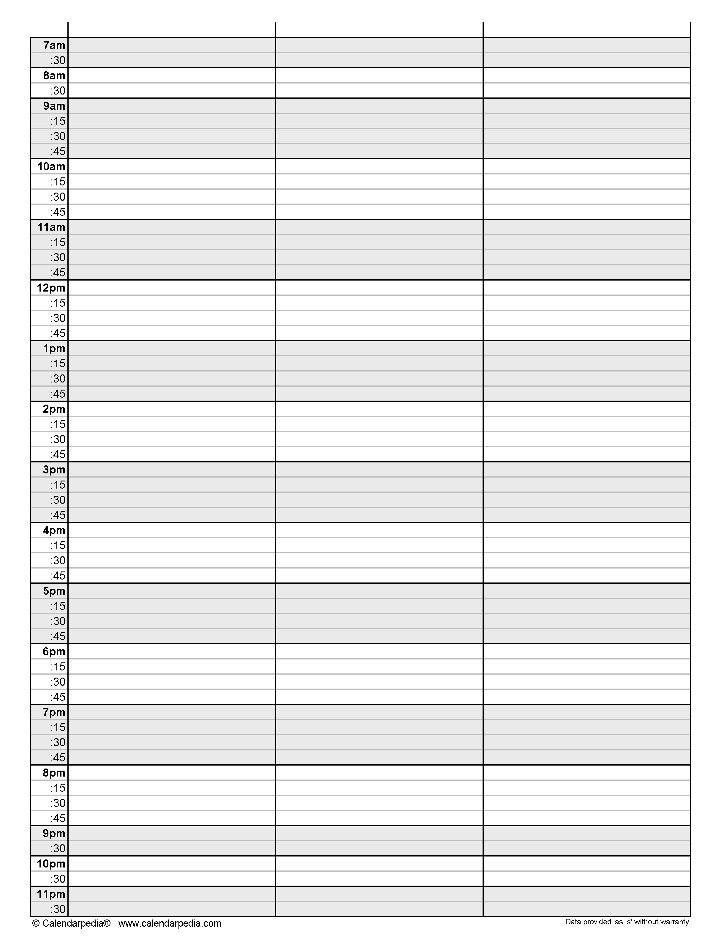 7 day blank calendar printable 64