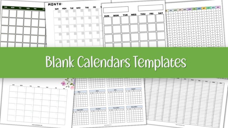 7 day blank calendar printable 84