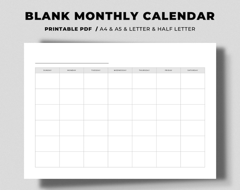 7 day blank calendar printable 88