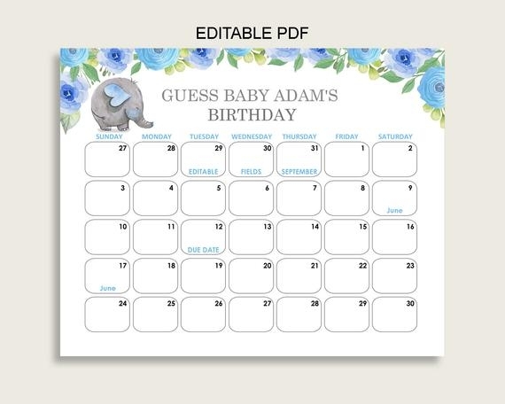 baby calendar free guess 46