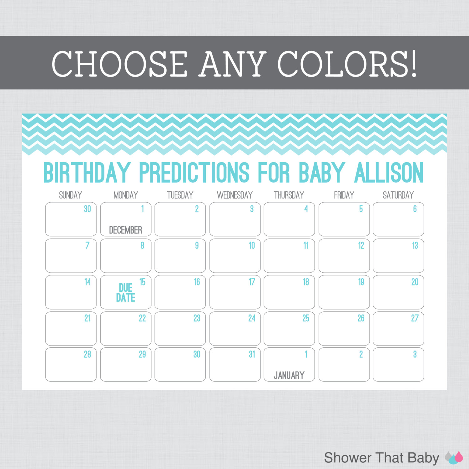 baby calendar free guess 48