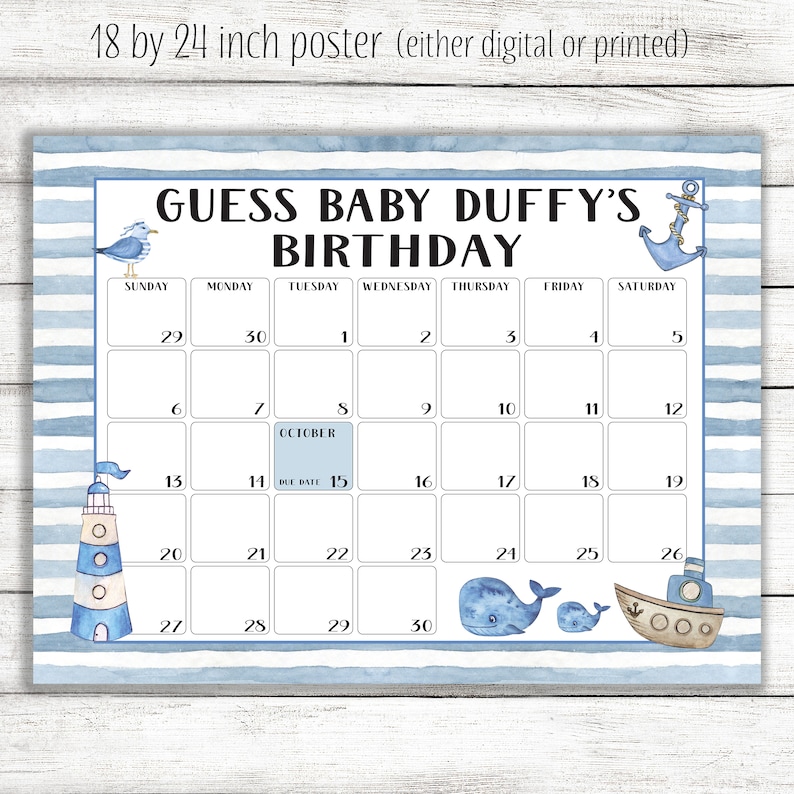 baby calendar free guess 49