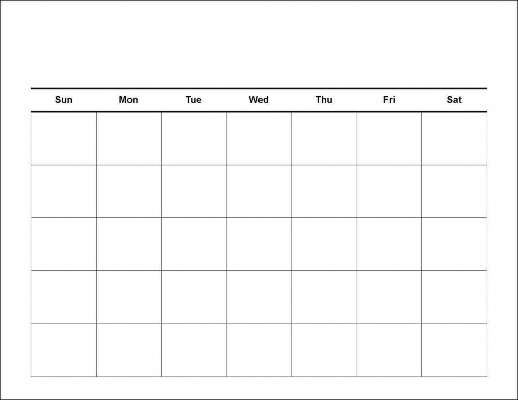 blank 7 day calendar template 38