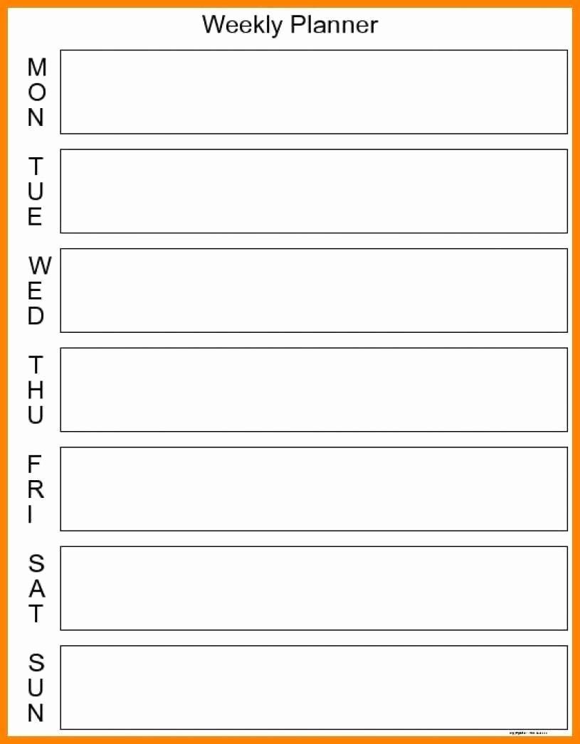 blank 7 day calendar template 54