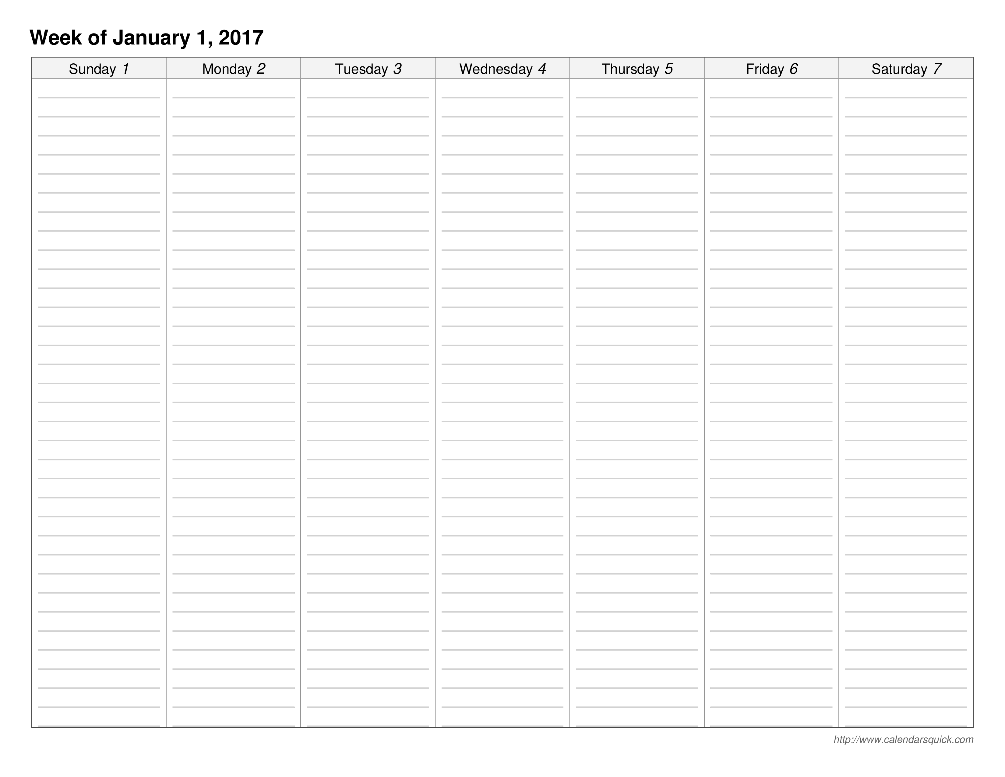 blank lined calander templates 71