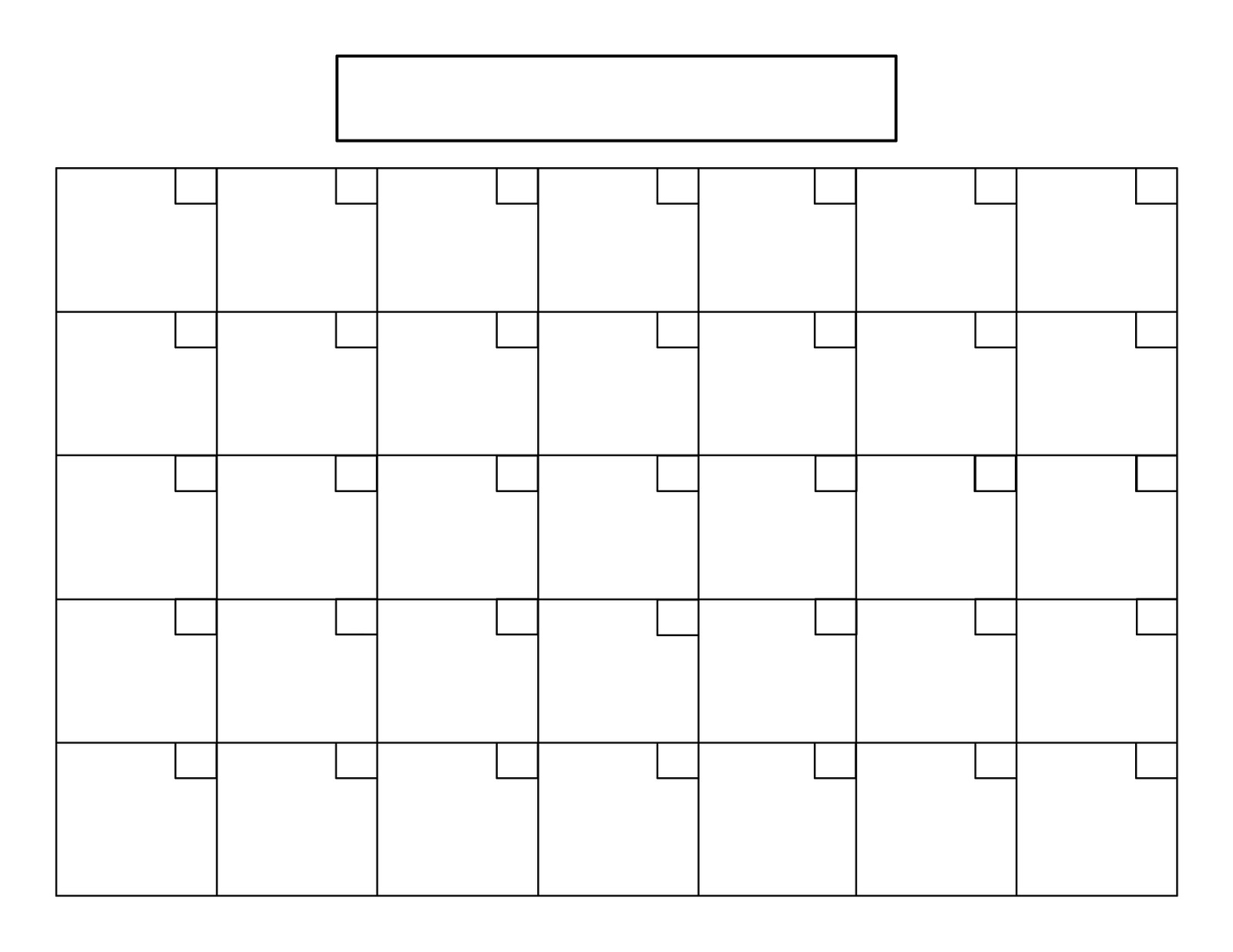 blank lined calander templates 73