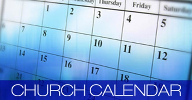 church calendar template free 34