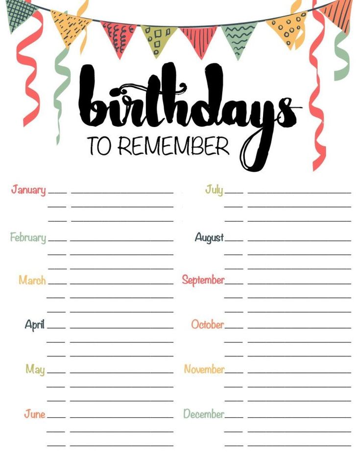 editable birthday calendar template free 46