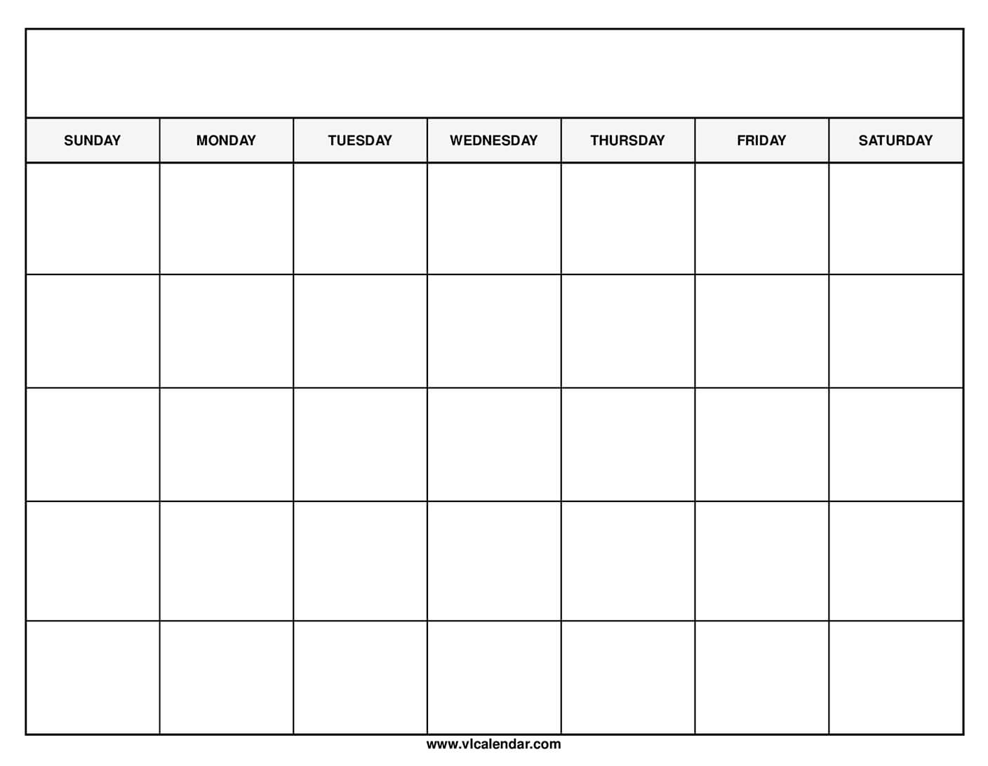 large printable fill in calender 23