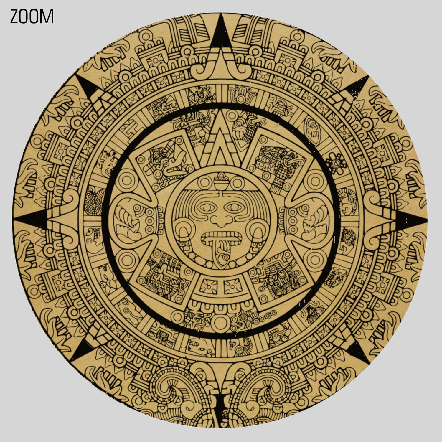 make a mayan calendar templates 21