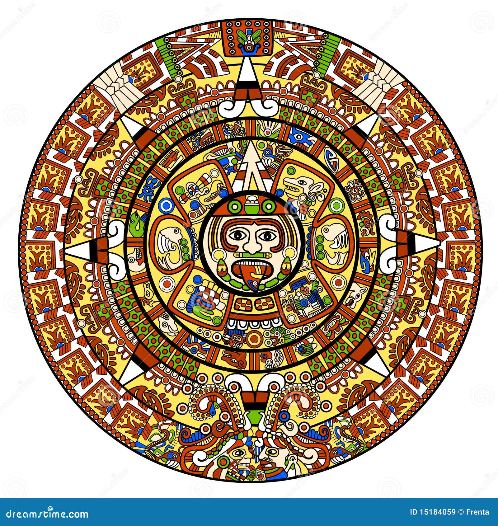 make a mayan calendar templates 28