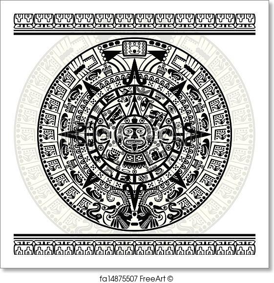 make a mayan calendar templates 34