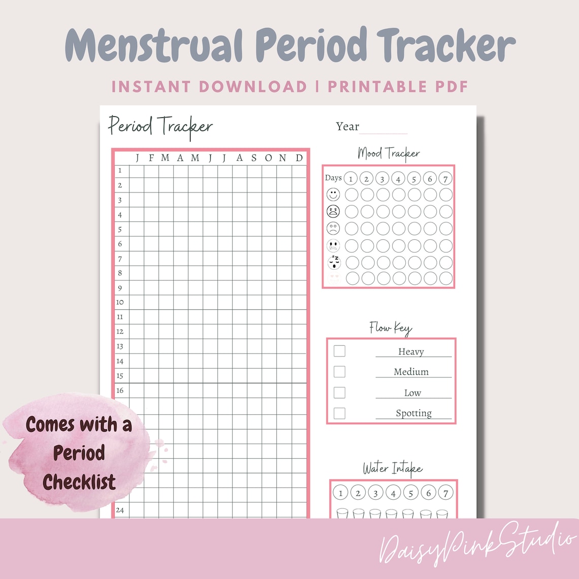 menstruation period chart printable 19