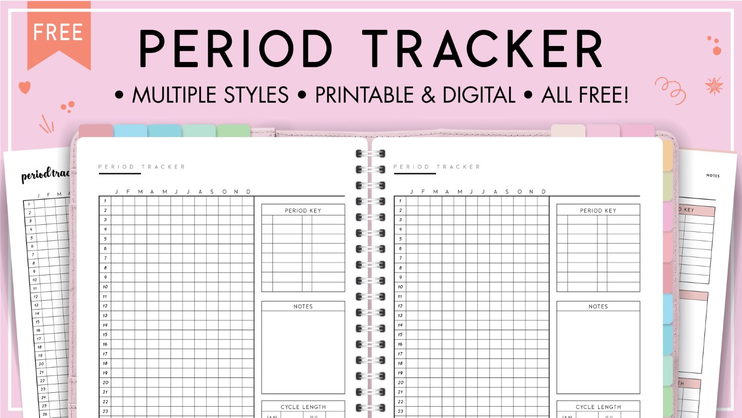 menstruation period chart printable 44