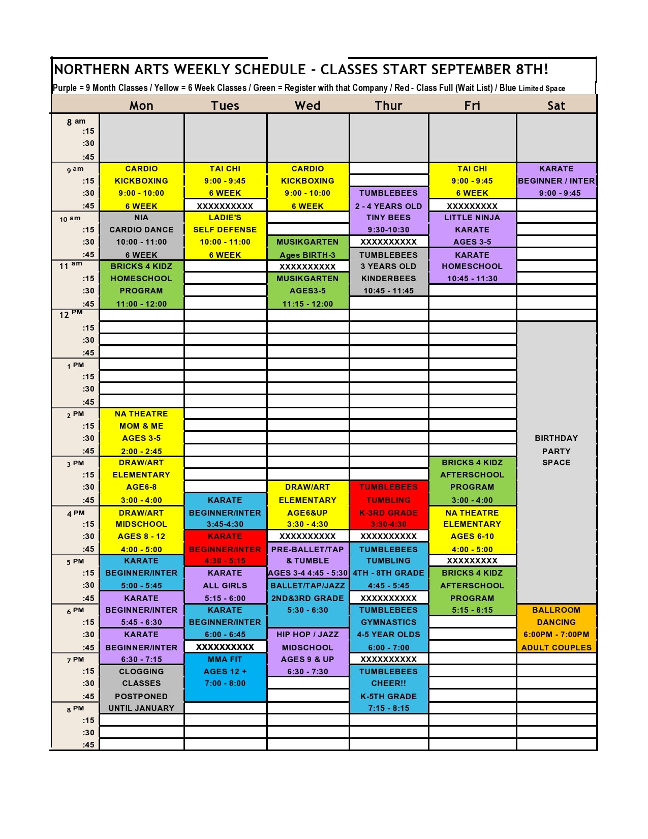 2 week schedule word template 44