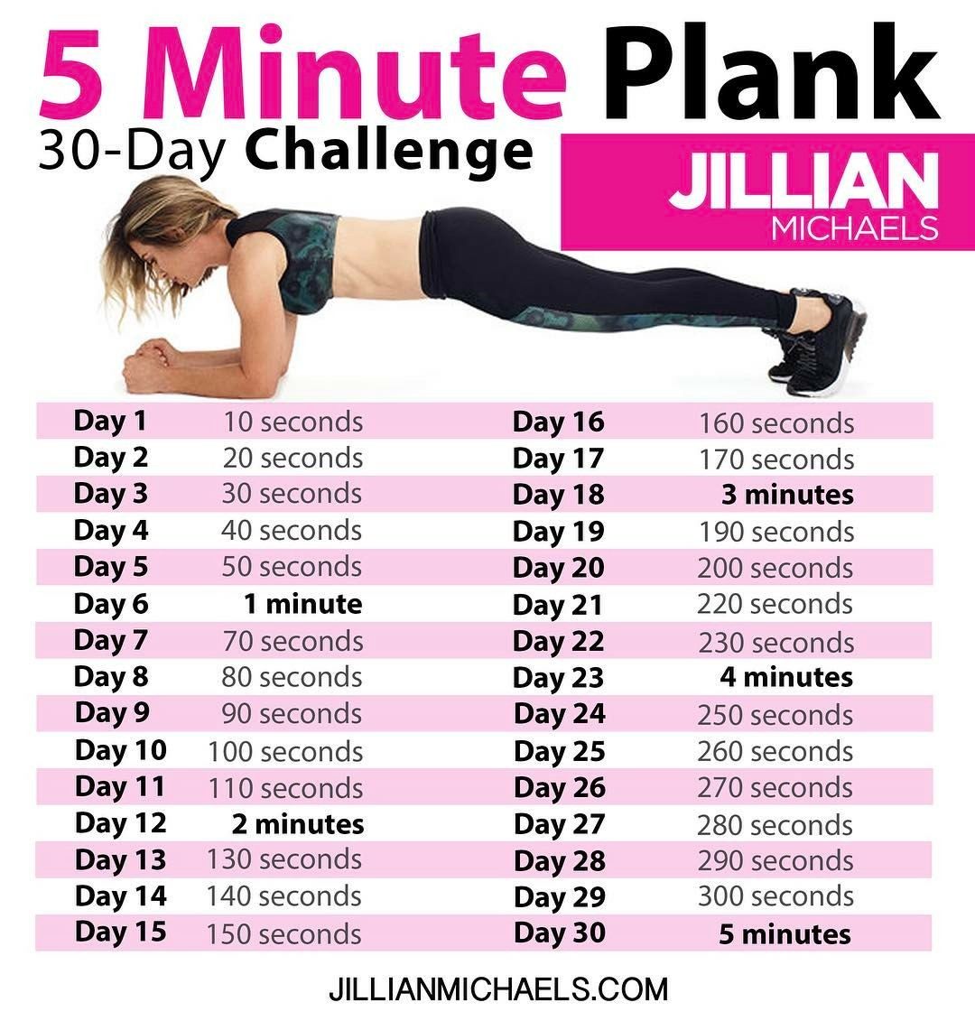 30 day plank challenge calendar printable 49