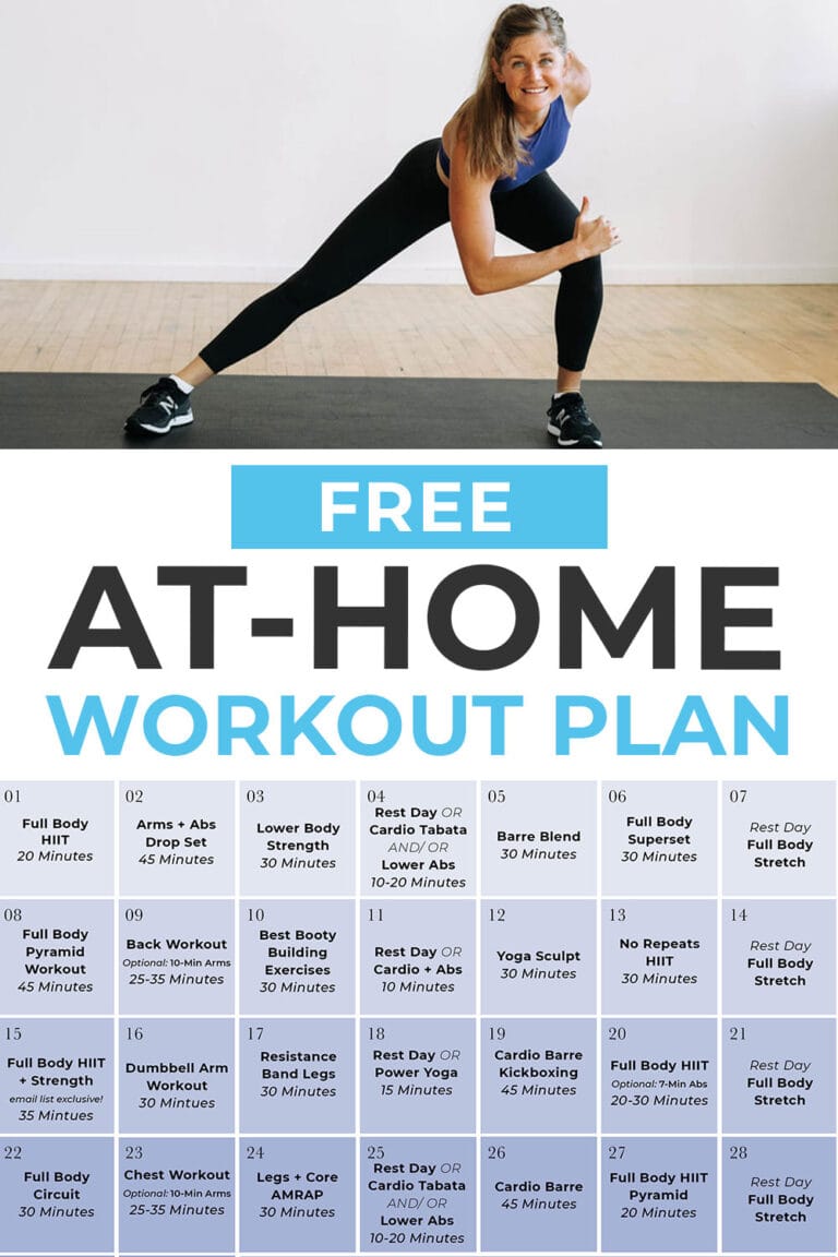 30 day workout calendar template 49