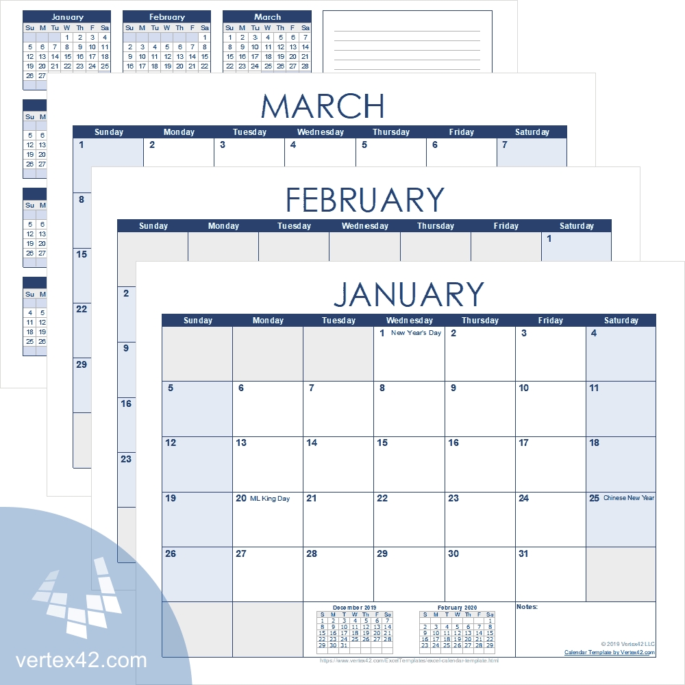4 week calendar template with enterable date 13