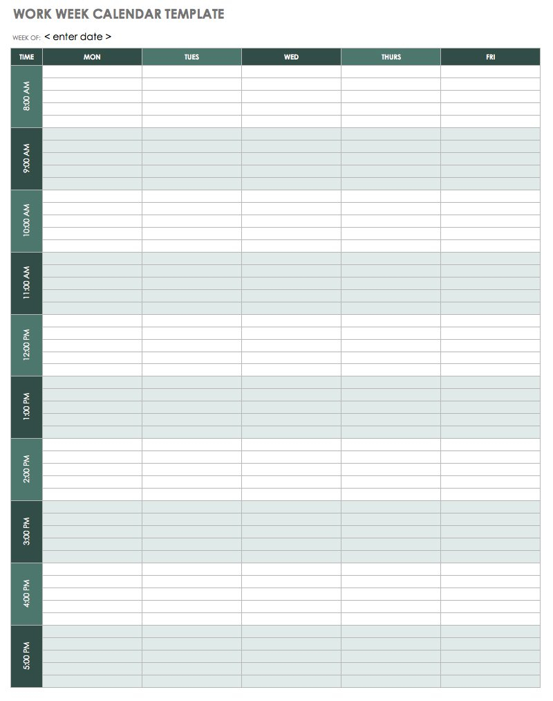 4 week calendar template with enterable date 39